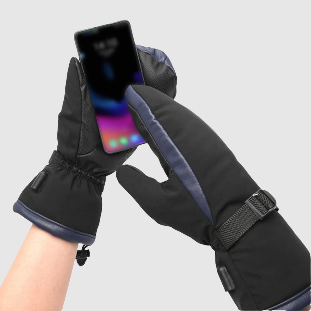 USB Rechargeable Waterproof Electric Heated Gloves with