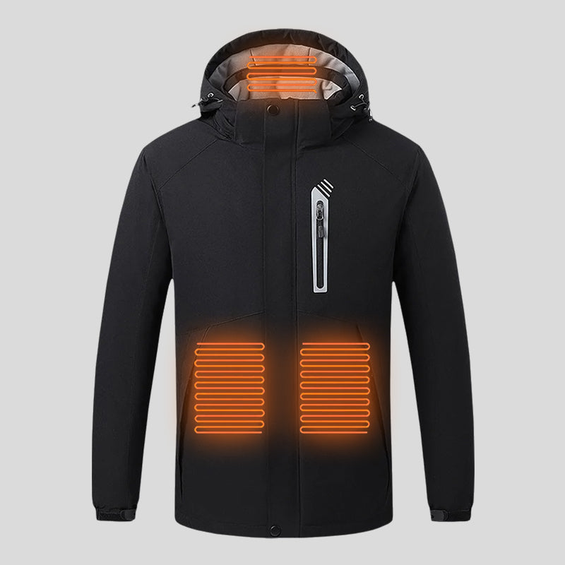Men's Heated Jacket USB Powered Winter Jacket
