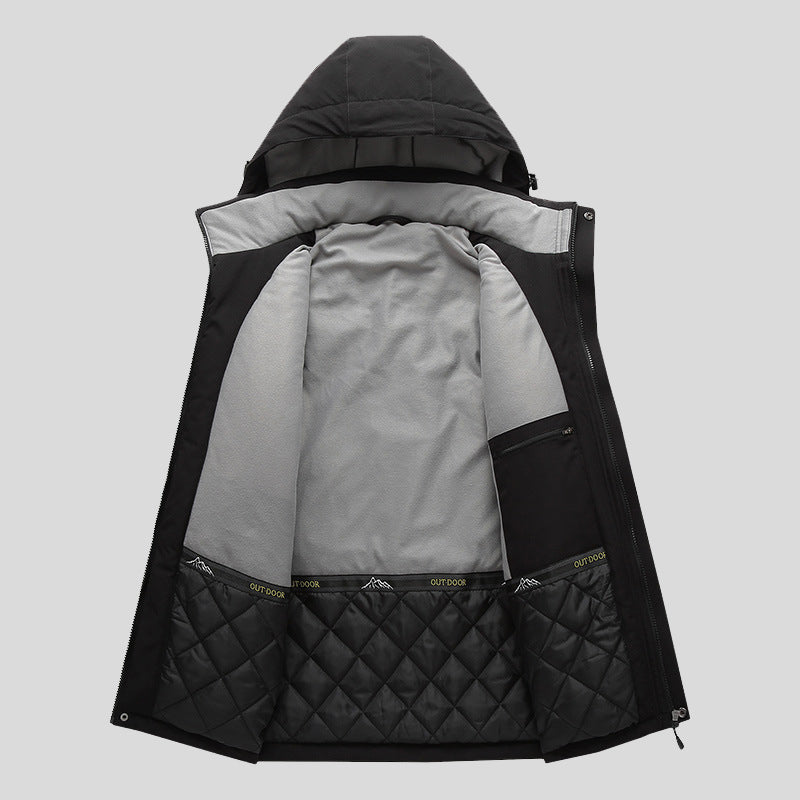 Men's Heated Jacket USB Powered Winter Jacket