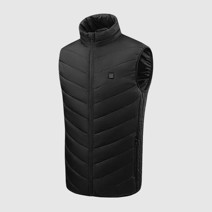 Men's Heated Vest – 17-Zone USB Powered