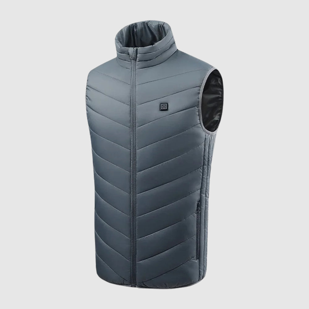 Men's Heated Vest – 17-Zone USB Powered