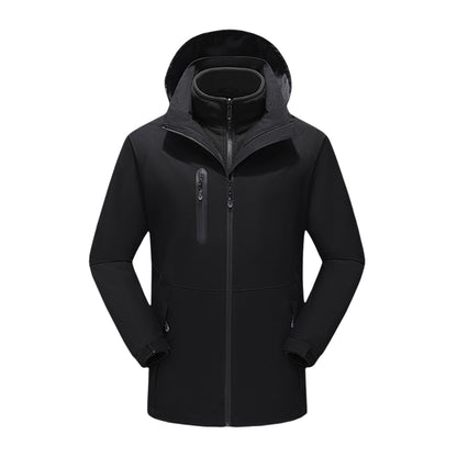 Electric Men Heated Jacket USB interface