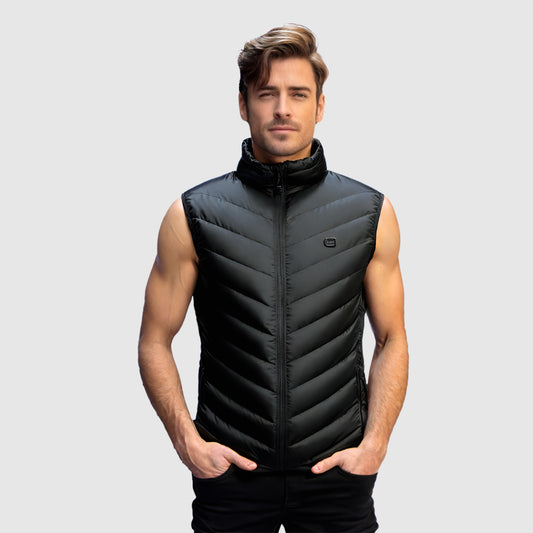 Men's Heated Vest – 17-Zone USB Powered